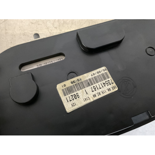 735417167 QUADRO STRUMENTI VEGLIA CONTACHILOMETRI KM LANCIA MUSA 1.4 B 70KW 2006 CAMBIO AUTOMATICO 