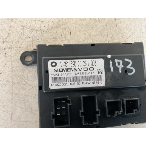 A4518200026 CENTRALINA CHIUSURE CENTRALIZZATE SMART 451 2007 AL 2014 5WK11517