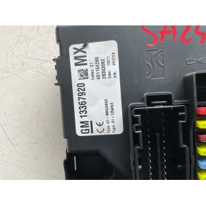 13367920 BODY COMPUTER REM OPEL CORSA REST (D) 1.2 B 16V MAN 5M 85CV 2011