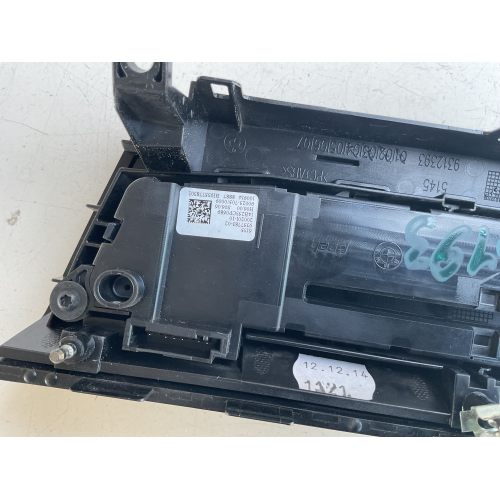9357783-02  9312393 MASCHERINA CORNICE COMANDI CLIMA RADIO BMW SERIE 2 active tourer 1.6 D 85KW 2015 216D B37C15A