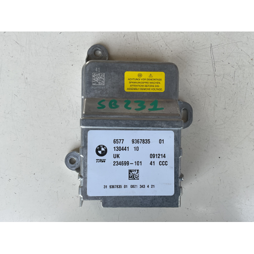 9367835 CENTRALINA AIRBAG BMW SERIE 2 1.6 D 85KW 2015 216D B37C15A 01 130441 10 234699-101