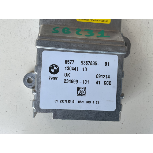 9367835 CENTRALINA AIRBAG BMW SERIE 2 1.6 D 85KW 2015 216D B37C15A 01 130441 10 234699-101