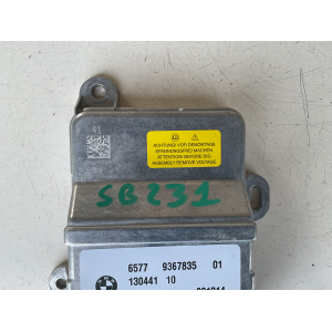 9367835 CENTRALINA AIRBAG BMW SERIE 2 1.6 D 85KW 2015 216D B37C15A 01 130441 10 234699-101