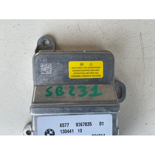 9367835 CENTRALINA AIRBAG BMW SERIE 2 1.6 D 85KW 2015 216D B37C15A 01 130441 10 234699-101
