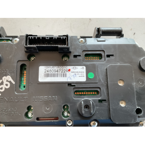 248094722R QUADRO STRUMENTI VEGLIA CONTACHILOMETRI KM RENAULT CAPTUR II 1.0 TCE B GPL 74KW ANNO 2022 