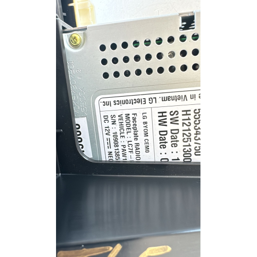 555343750 RADIO AUTORADIO STEREO OPEL CROSSLAND X 1.5 D 81KW DV5RCE YH01 