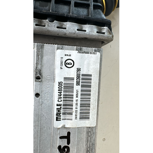 9803900780 RADIATORE INTERCOOLER OPEL CROSSLAND X 1.5 D 81KW DV5RCE YH01 2022 