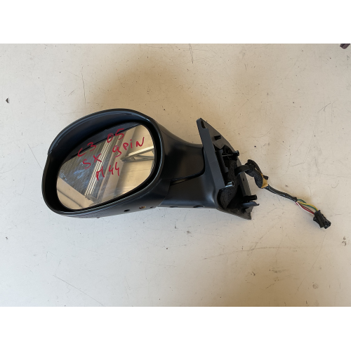 SPECCHIO SPECCHIETTO RETROVISORE ESTERNO SINISTRO CITROEN C3 ANNO 2005 9PIN