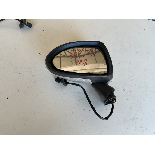 SPECCHIO SPECCHIETTO RETROVISORE ESTERNO SINISTRO OPEL CORSA D 3PIN ANNO 2009