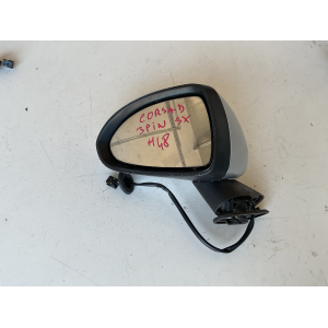 SPECCHIO SPECCHIETTO RETROVISORE ESTERNO SINISTRO OPEL CORSA D 3PIN ANNO 2009