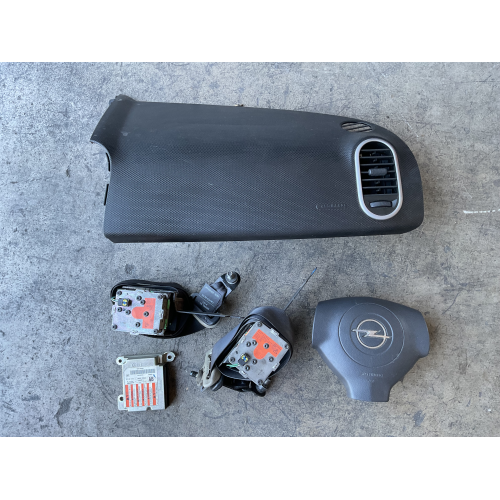 609008600 KIT AIRBAG OPEL AGILA B 1.2 63KW 86CV 2008 38910-52K80502WB581WS