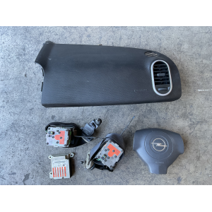 609008600 KIT AIRBAG OPEL AGILA B 1.2 63KW 86CV 2008 38910-52K80502WB581WS