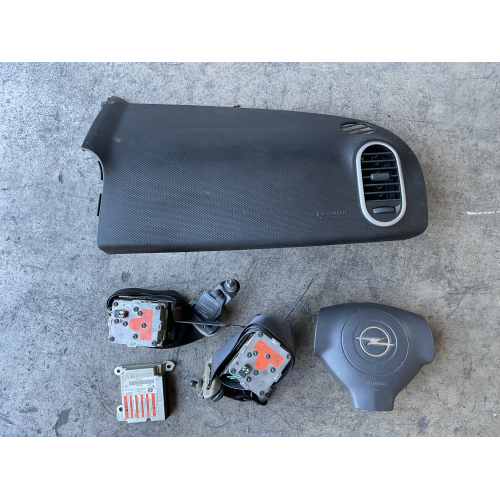 609008600 KIT AIRBAG OPEL AGILA B 1.2 63KW 86CV 2008 38910-52K80502WB581WS