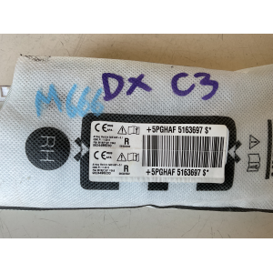 9824498280 AIRBAG SEDILE DESTRO PER CITROEN C3 2022
