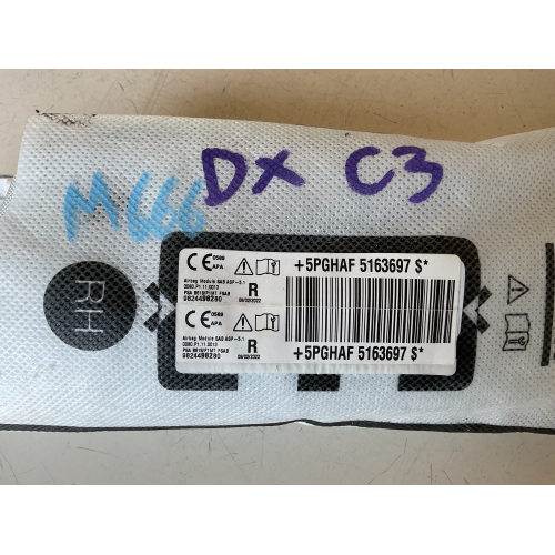 9824498280 AIRBAG SEDILE DESTRO PER CITROEN C3 2022