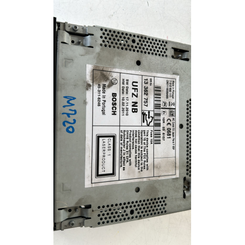 13362757 SISTEMA DI NAVIGAZIONE SATELLITARE TOUCH E CONNECT OPEL CORSA D 1.3 D 70KW 2011