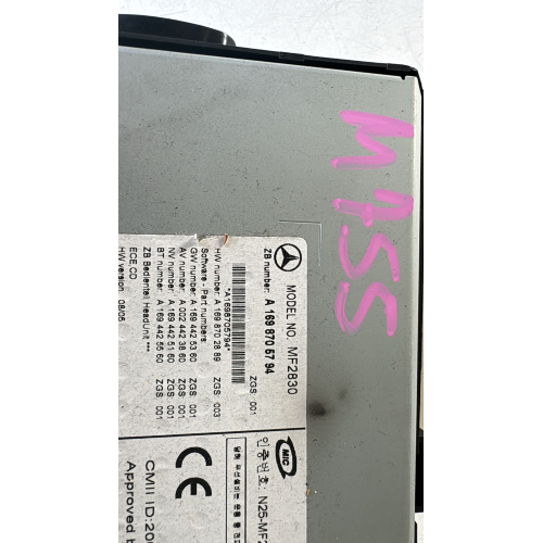 A1698705794 AUTORADIO RADIO MERCEDES Classe A W169 2010