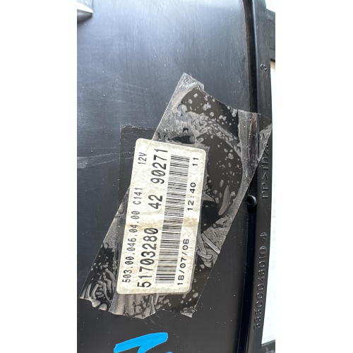 51703280 QUADRO STRUMENTI VEGLIA CONTACHILOMETRI KM FIAT PUNTO 1.3 D 51KW 2005