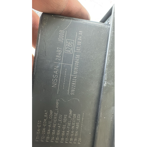 284B7 JD00B Body Computer Centralina FUSIBILI Modulo BCM BSI LEAR QASHQAI J10E/JJ10E 1.5 dCi