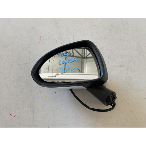 SPECCHIO SPECCHIETTO RETROVISORE ESTERNO SINISTRO OPEL CORSA D 2011 3PIN