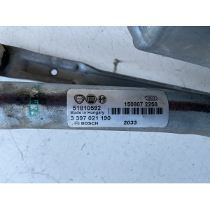 51810592 MOTORINO ASTA TERGICRISTALLO ANTERIORE Fiat Doblo 2 1.4 Natural Power 120CV 88 kW 198A4000 2016 3397021190 0390241564 