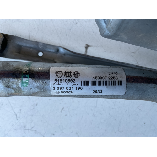 51810592 MOTORINO ASTA TERGICRISTALLO ANTERIORE Fiat Doblo 2 1.4 Natural Power 120CV 88 kW 198A4000 2016 3397021190 0390241564 