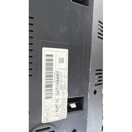GX7310849EF QUADRO STRUMENTI VEGLIA CONTACHILOMETRI KM JAGUAR XE 2.0 D 120KW 2016