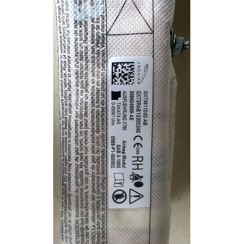 GX73611D32-AB AIRBAG SEDILE DESTRO JAGUAR XE 2.0 D 120KW 2016 GX73RAB15300346 308604999-AE