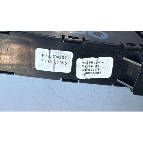 7355878410 COMANDO INTERRUTTORE MULTIFUNZIONE FIAT 500L 2014 F330204201 735590807