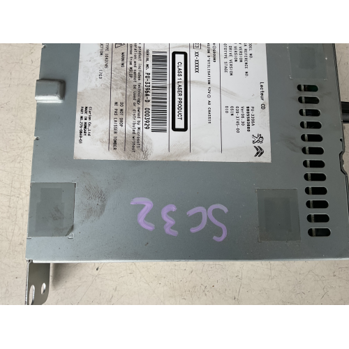 9805593680 RADIO LETTORE CD Peugeot 308 2 2015 1.6 HDi BlueHDi Diesel 115 CV 85 kW 9HC 9H05