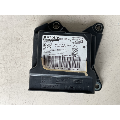 9807568180 CENTRALINA AIRBAG KO Peugeot 308 2 2015 1.6 HDi BlueHDi Diesel 115 CV 85 kW 9HC 9H05 624926000
