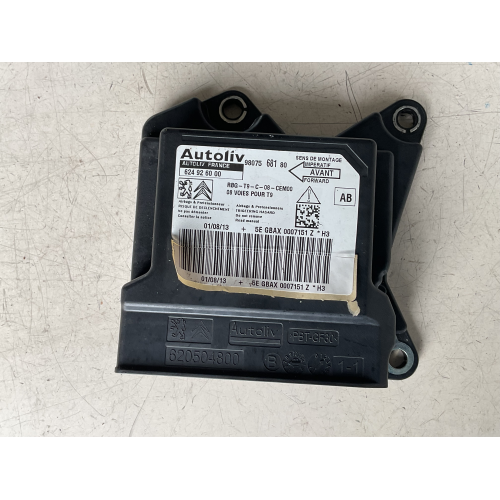 9807568180 CENTRALINA AIRBAG KO Peugeot 308 2 2015 1.6 HDi BlueHDi Diesel 115 CV 85 kW 9HC 9H05 624926000