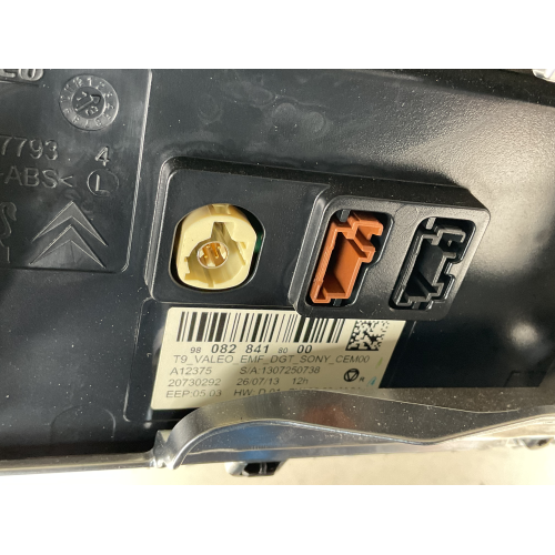 98082841 80 00 DISPLAY SCHERMO Peugeot 308 2 2015 1.6 HDi BlueHDi Diesel 115 CV 85 kW 9HC 9H05