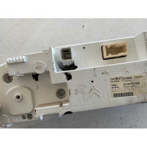 9807588280 QUADRO STRUMENTI VEGLIA CONTACHILOMETRI KM Peugeot 308 2 2015 1.6 HDi BlueHDi Diesel 115 CV 85 kW 9HC 9H05