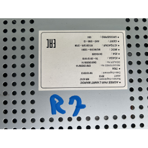 39146279 RADIO AUTORADIO OPEL CORSA E 1.2 1200 BENZINA B12XER 631156296 DA0126200/14