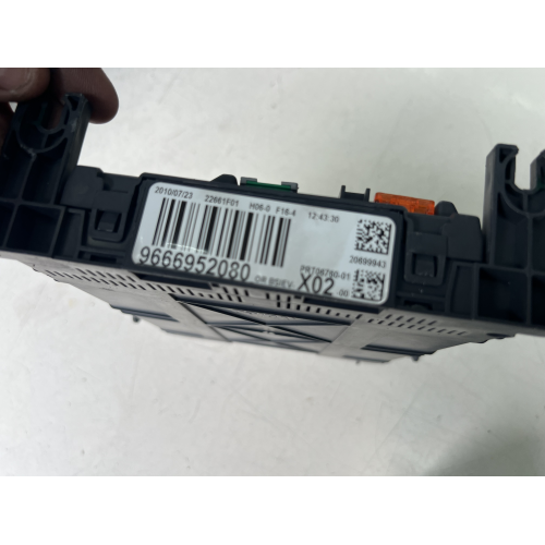 9666952080 CENTRALINA PORTA FUSIBILI PER CITROEN C3 Picasso 1.6 D 2013