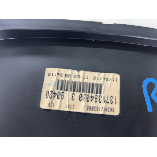 1371394080 QUADRO STRUMENTI CONTACHILOMETRI FIAT QUBO 1.3 MULTIJET MJT 75CV 55KW 2014 199A9000