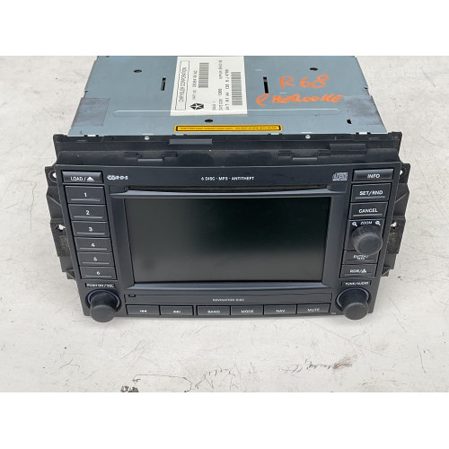 BZCY602A 05064191AD 1366J4786 JEEP GRAND CHEROKEE 2006 RADIO NAVIGATORE SATELLITARE UNITÀ PRINCIPALE