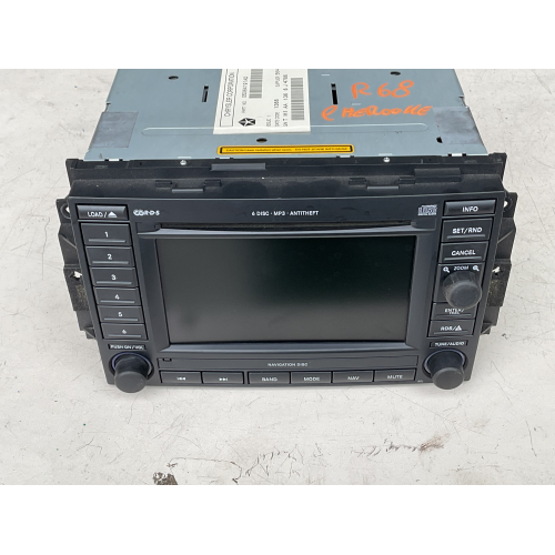 BZCY602A 05064191AD 1366J4786 JEEP GRAND CHEROKEE 2006 RADIO NAVIGATORE SATELLITARE UNITÀ PRINCIPALE