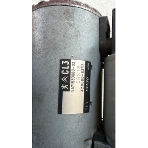 9671530880 MOTORINO DI AVVIAMENTO CITROEN C3 2 SERIE 1.2 B 82CV 60KW 2012 2016 428000-8332