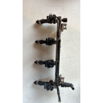 0280158501 TUBO INIEZIONE CON SERIE INIETTORI BENZINA OPEL CORSA D 1.2 B 59KW 2009 151208