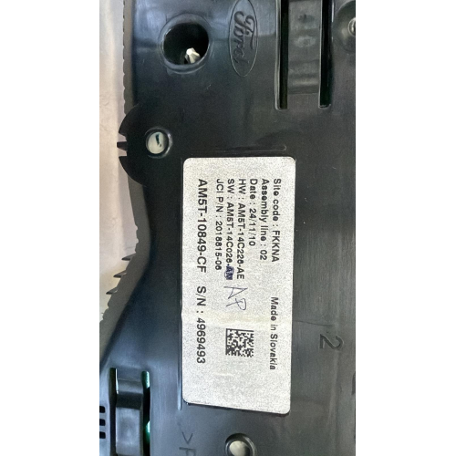 AM5T-10849-CF AM5T-14C226-AE QUADRO STRUMENTI CONTACHILOMETRI FORD GRAND C-MAX II (DXA-CB7) 1.6 TDCI 8V MAN 6M 116CV 2011 5P MONOVOLUME