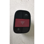 T098 COMANDO PULSANTE DI EMERGENZA LUCE DI EMERGENZA FIAT FIORINO QUBO 4 FRECCE 2 SERIE