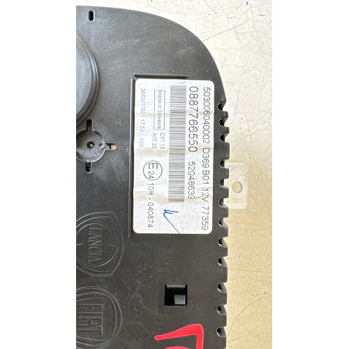 52048639 QUADRO STRUMENTAZIONE VEGLIA / CONTACHILOMETRI FIAT PANDA 1.2 B BENZINA 2019 0887766550 