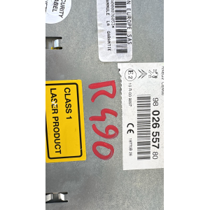 9802655780 Radio Lettore CD Lettore DVD Navigazione Peugeot 508 RXH 2012 A000876053 C1G89FZAD