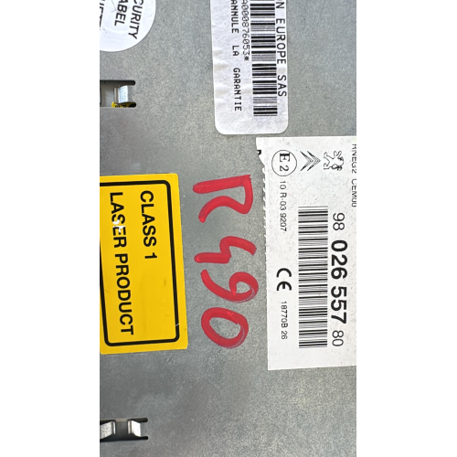 9802655780 Radio Lettore CD Lettore DVD Navigazione Peugeot 508 RXH 2012 A000876053 C1G89FZAD