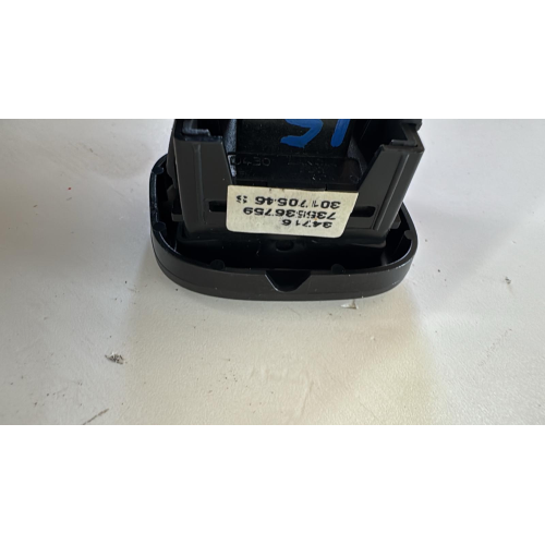 735536759 COMANDO INTERRUTTORE ALZACRISTALLI PULSANTE ALZAVETRO SX FIAT PANDA 312 DAL 2012