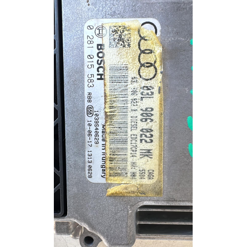 03L906022MK 03L90802B B  0281015583 CENTRALINA MOTORE AUDI A5 2.0 D 105KW 2010 CAG