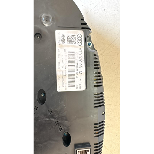8T0920931M QUADRO STRUMENTI CONTACHILOMETRI AUDI A5 2.0 D 105KW 2010 CAG 503002361405
