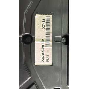 00520510070 Quadro Strumenti Contachilometri Fiat Tipo 1.6 16V MJT (88kw) Ber. 4p 2018 A2C9680880301 